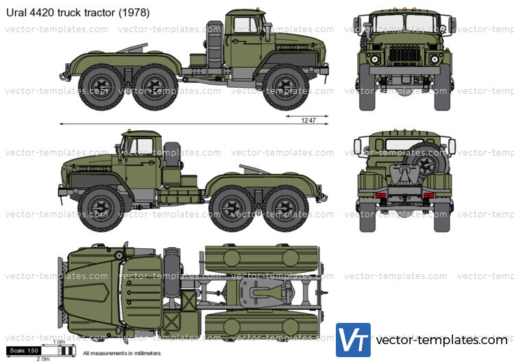 Ural 4420 truck tractor