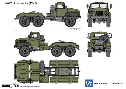 Ural 4420 truck tractor