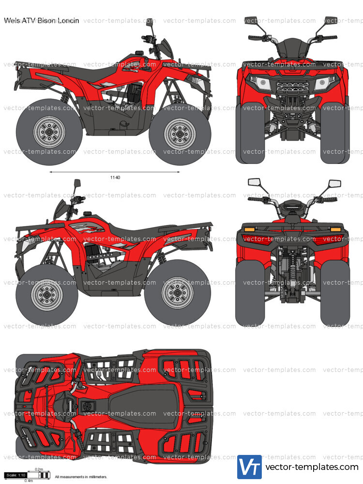 Wels ATV Bison Loncin