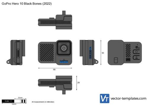 GoPro Hero 10 Black Bones