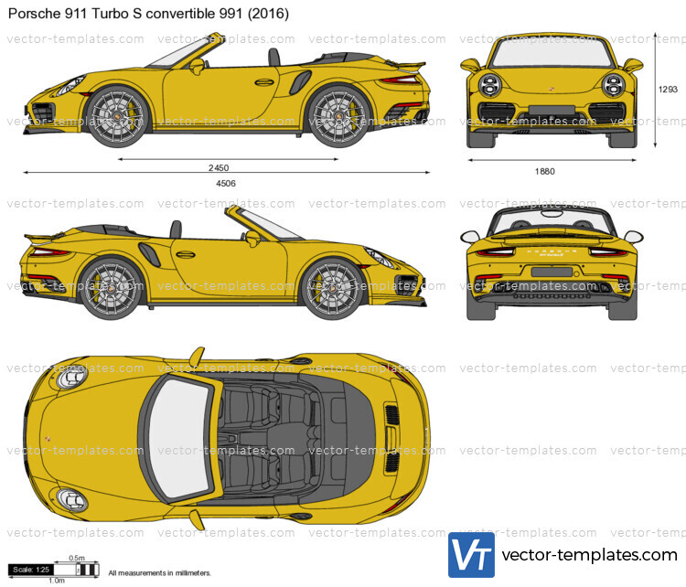 Porsche 911 Turbo S convertible 991