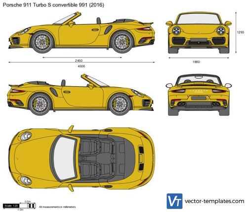 Porsche 911 Turbo S convertible 991