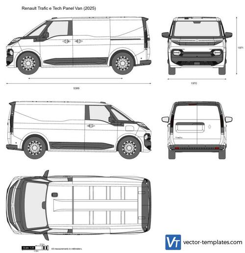 Renault Trafic e Tech Panel Van