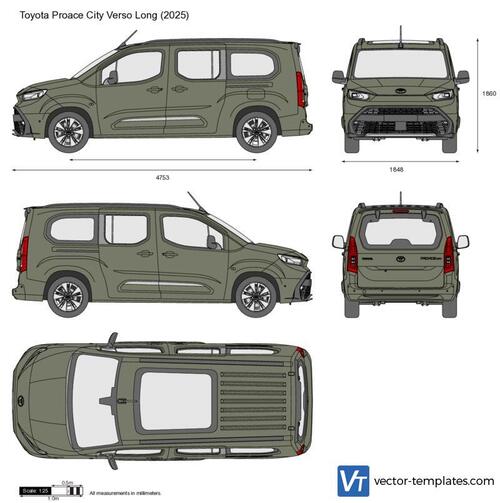 Toyota Proace City Verso Long