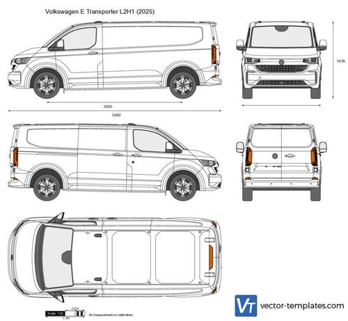 Volkswagen E Transporter L2H1