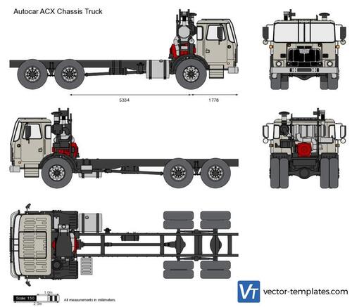 Autocar ACX Chassis Truck