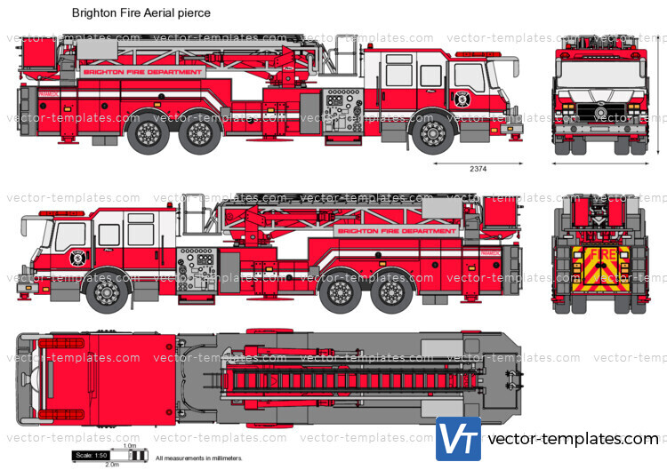Brighton Fire Aerial pierce