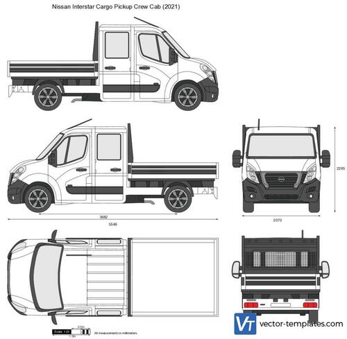 Nissan Interstar Cargo Pickup Crew Cab