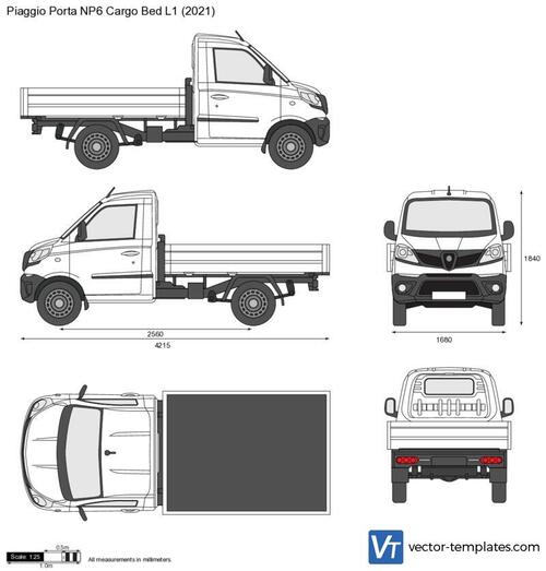 Piaggio Porta NP6 Cargo Bed L1