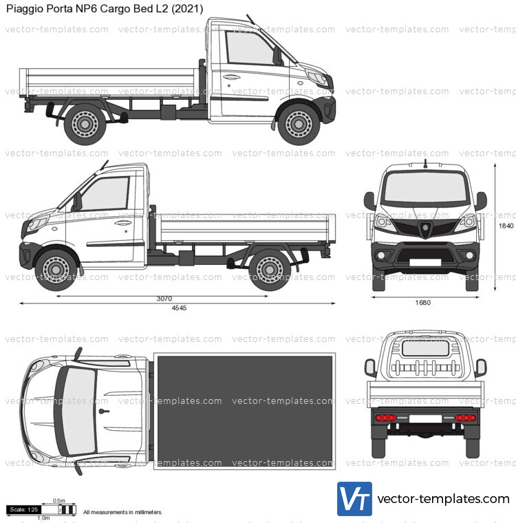 Piaggio Porta NP6 Cargo Bed L2