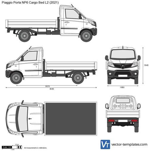 Piaggio Porta NP6 Cargo Bed L2