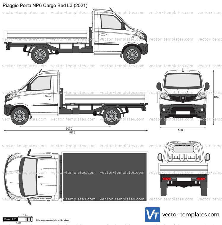 Piaggio Porta NP6 Cargo Bed L3