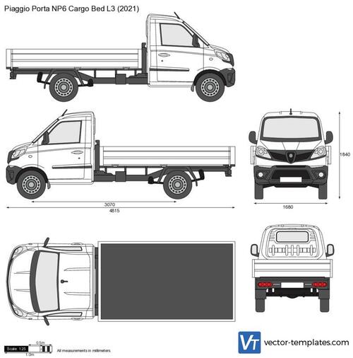 Piaggio Porta NP6 Cargo Bed L3