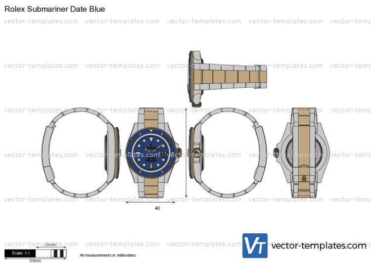 Rolex Submariner Date Blue