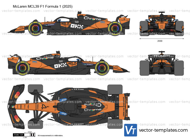 McLaren MCL39 F1 Formula 1
