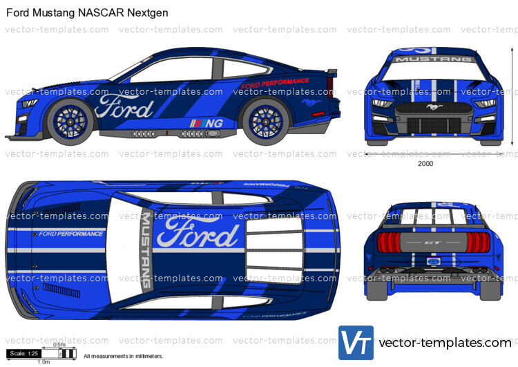 Ford Mustang NASCAR Nextgen