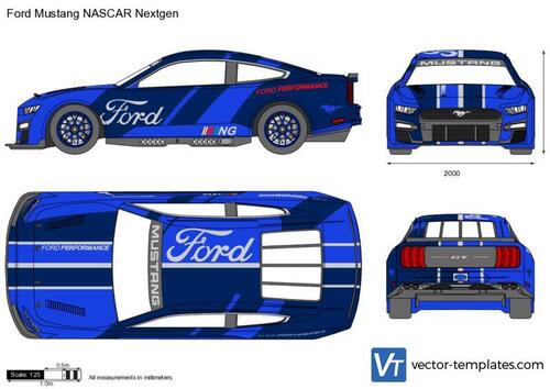 Ford Mustang NASCAR Nextgen