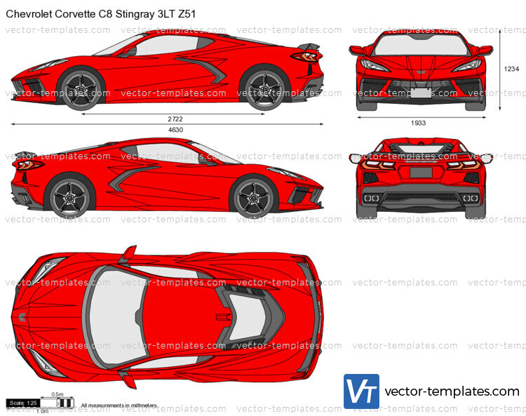 Chevrolet Corvette C8 Stingray 3LT Z51