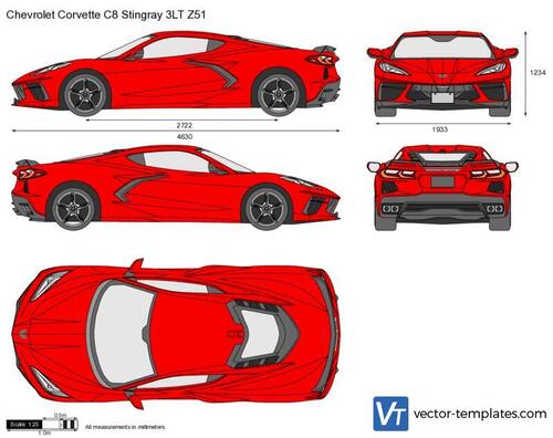 Chevrolet Corvette C8 Stingray 3LT Z51