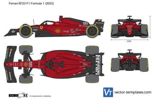 Ferrari SF23 F1 Formula 1