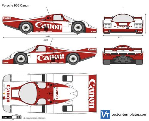 Porsche 956 Canon