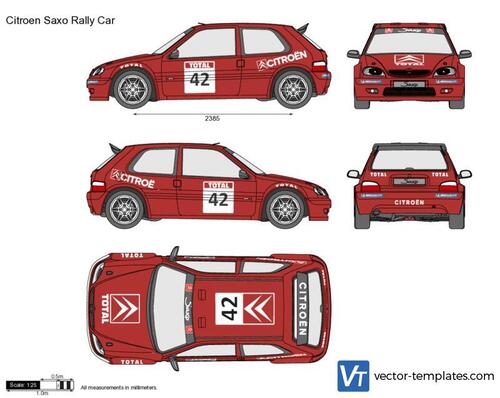 Citroen Saxo Rally Car