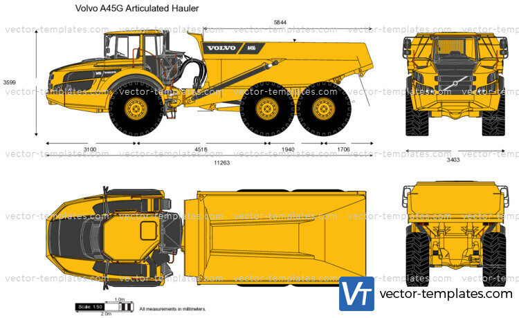 Volvo A45G Articulated Hauler